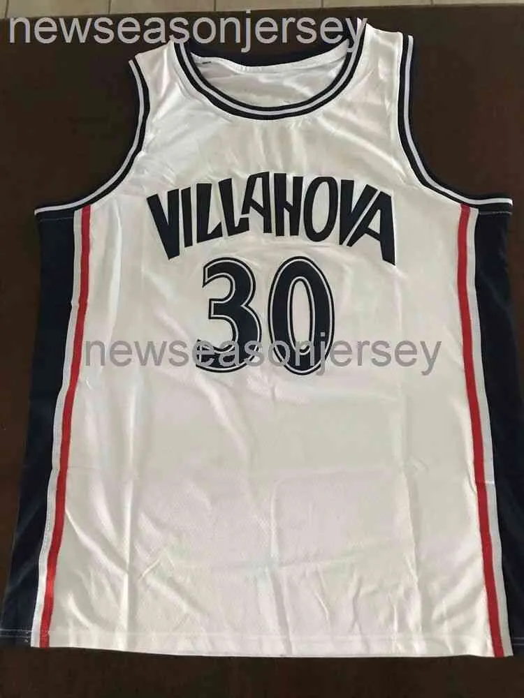 Cousu Vintage Kerry Kittles Villanova Wildcats NCAA Vest Personnalisez n'importe quel numéro de maillot de basket-ball XS-5XL 6XL
