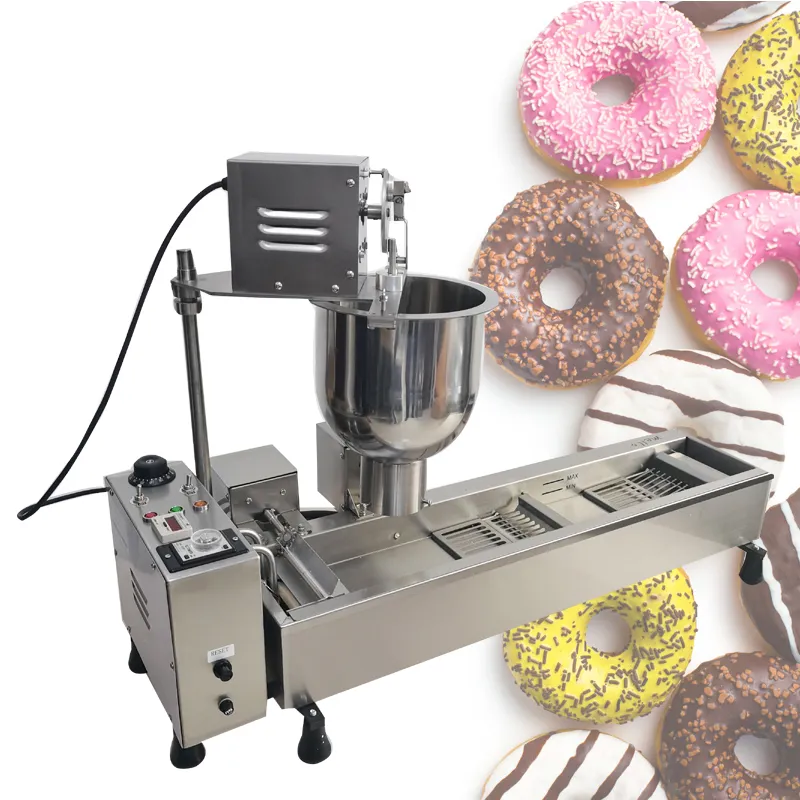 Single Row Donut making machine Donuts Fryer Assembly Line For Sale 110V 220V