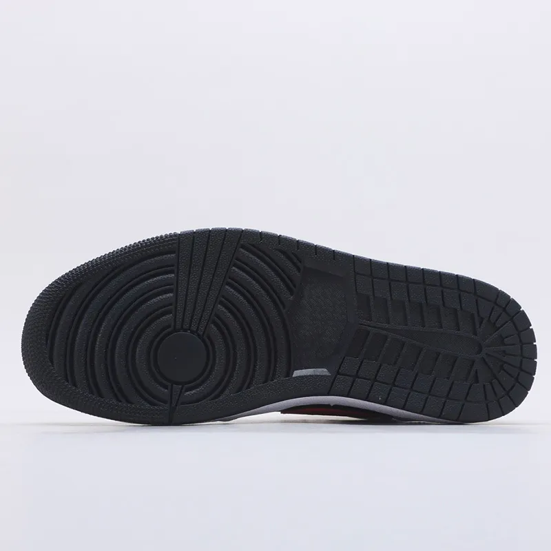 Top Quality Jumpman 1 Mid Basketball Shoes Black-red classical 1s Designer Fashion Sport running shoe With Box.