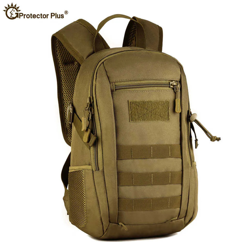 Waterproof 12L Tactical Military Molle Backpack For Outdoor Sports,  Camping, Hiking, Hunting, And Fishing Army Small Rucksack With Nylon  Material Y0721 From Musuo10, $20.88