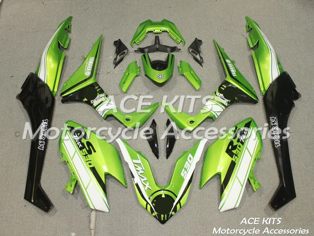 ACE KIT 100% carenatura ABS Carene moto per Yamaha TMAX530 17 18 19 anni Una varietà di colori NO.1670