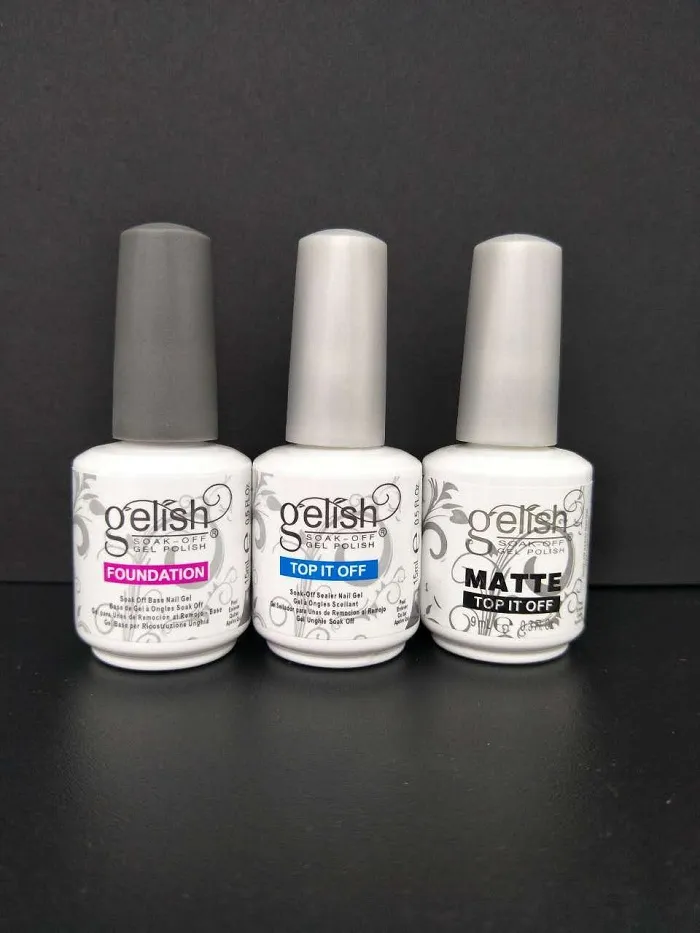 Smalto gel per unghie Soak Off di alta qualità per lacca per nail art Led/uv Harmony Base Coat fondotinta opaco