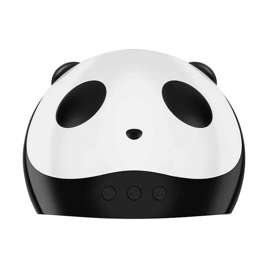 Dual Handed 36W Panda LED Panda Nail Dryer Lamp With Sensor, LCD