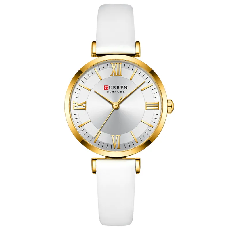 Luxus Mode Marke Uhren für Frauen Simple Quarz Leder Lässige Uhr Uhr Weibliche elegante Armbanduhren