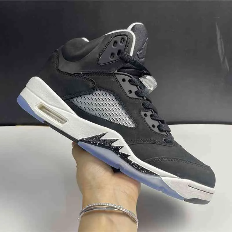 Air 5  CT4838-011 Black White Cool Grey 5s V Women Men Sports Shoes Sneakers Top Quality Trainers With Original Box
