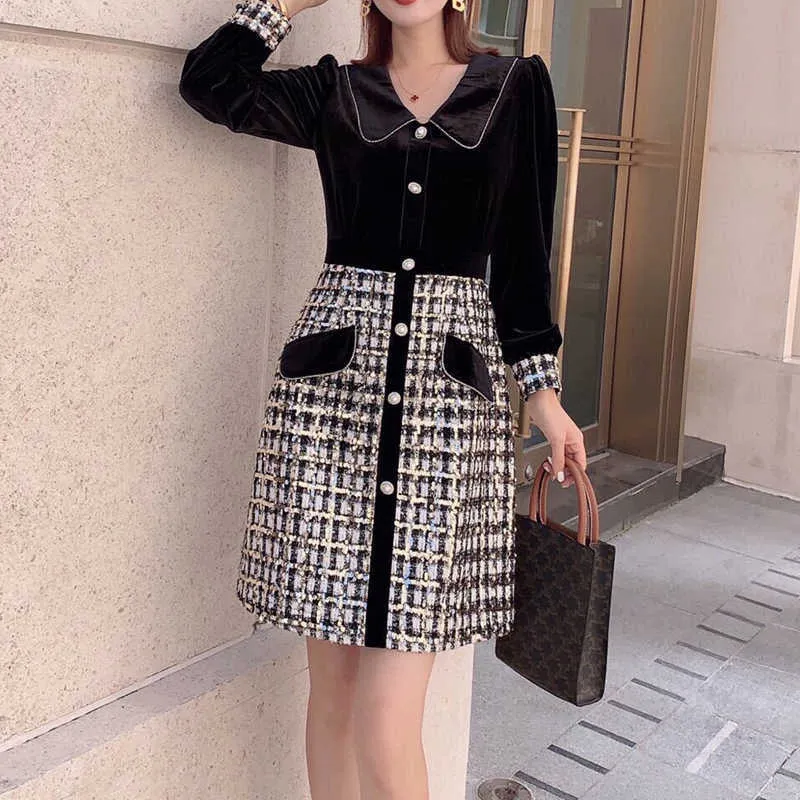 Party wear hot sale woolen dress