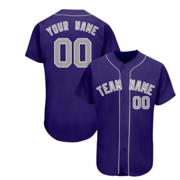 Custom Man Baseball Jersey Embroidered Stitched Team Logo Any Name Any Number Uniform Size S-3XL 04