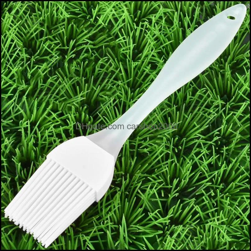 Fashion Silicone BBQ Brush Cooking Pastry Butter Brush Kitchen Heat Resistance Basting Oil Brushes Cake Cream Brushes Baking Tool DBC