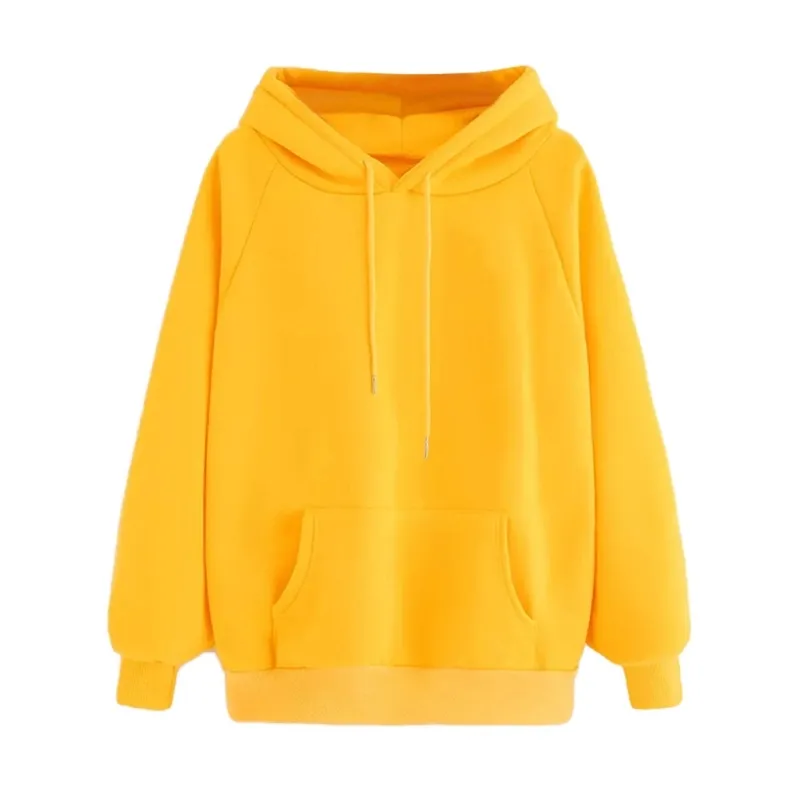 Plus Story Hoodies Sweatshirt Kvinnor Mode Solid Långärmad Pullover Hoodies Kvinna Höst Vinter Tracksuit Hoody Coats Blus 211109