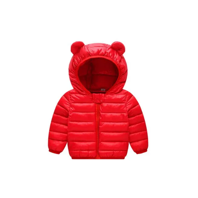 Kış Sıcak Ceket Bebek Pamuk-Yastıklı Ceket Çocuk Aşağı Palto Çocuk Hafif Çocuk Giyim