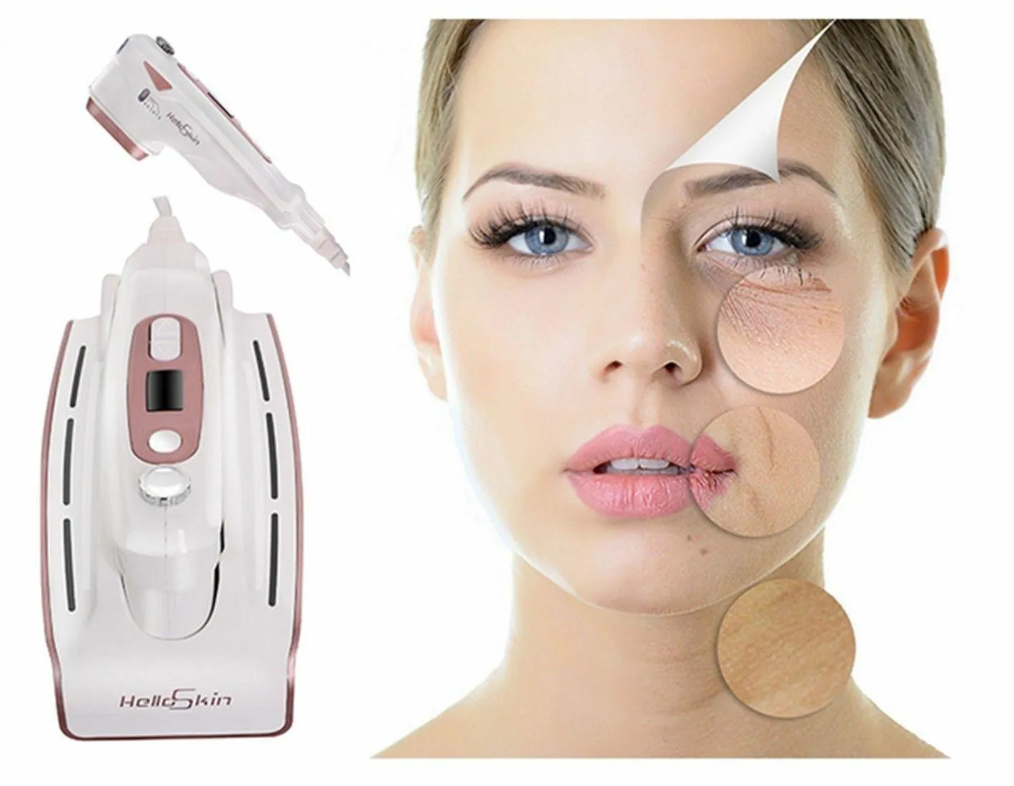 Draagbare Helloskin HIFU Machine Hoge Intensiteit Gerichte Ultrasone Afmelding Anti Rimpel Beauty Personal Gebruik CE