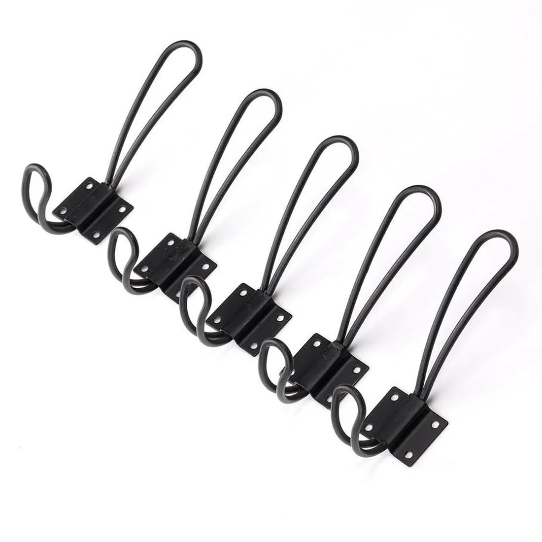 Loop metal wall hook clearance
