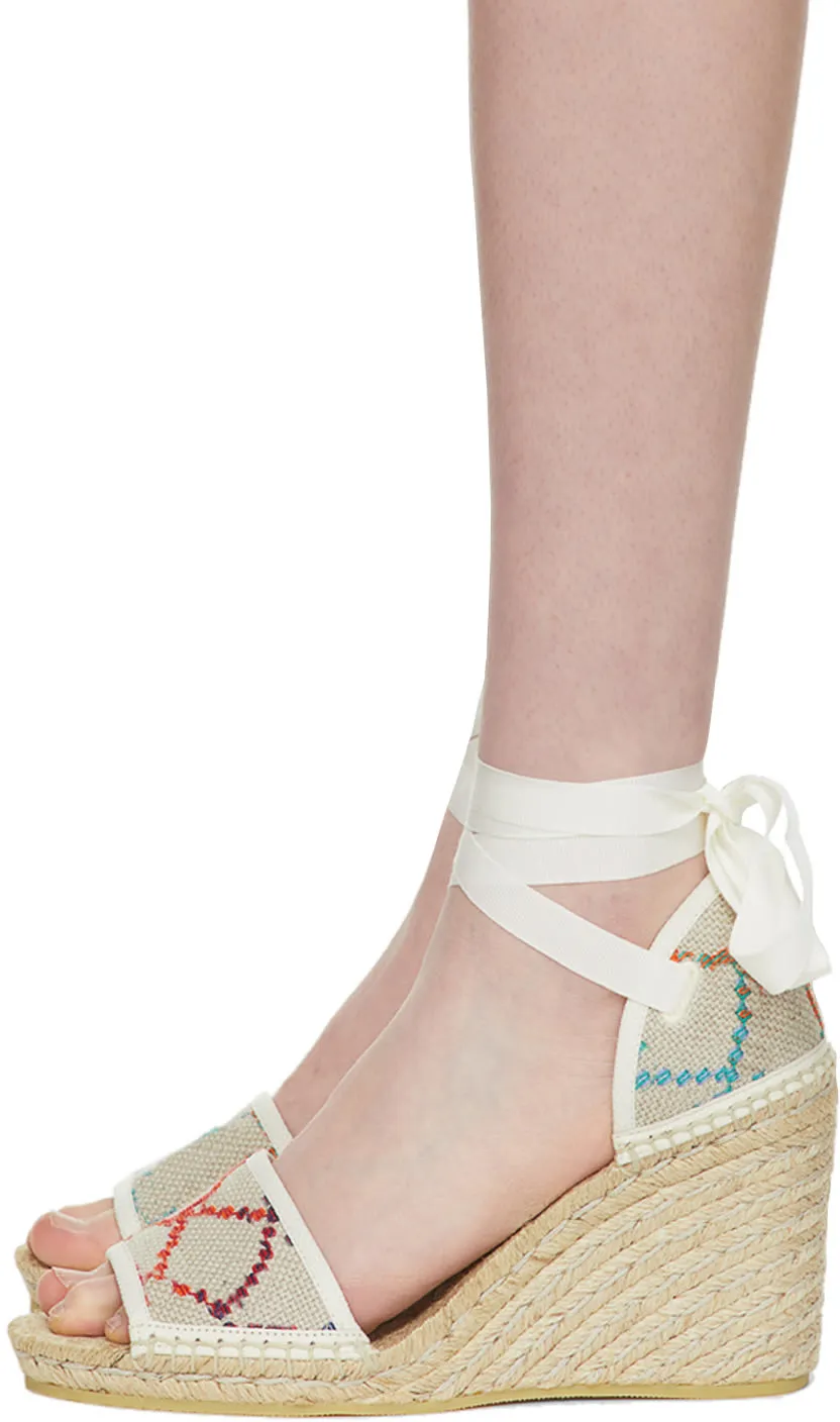 2022 Nuovi colori Piattaforma da donna Espadrilles Slides Slides Tacco alto Pantofole aperte Sandali a cuneo con scatola e sacchetti di polvere