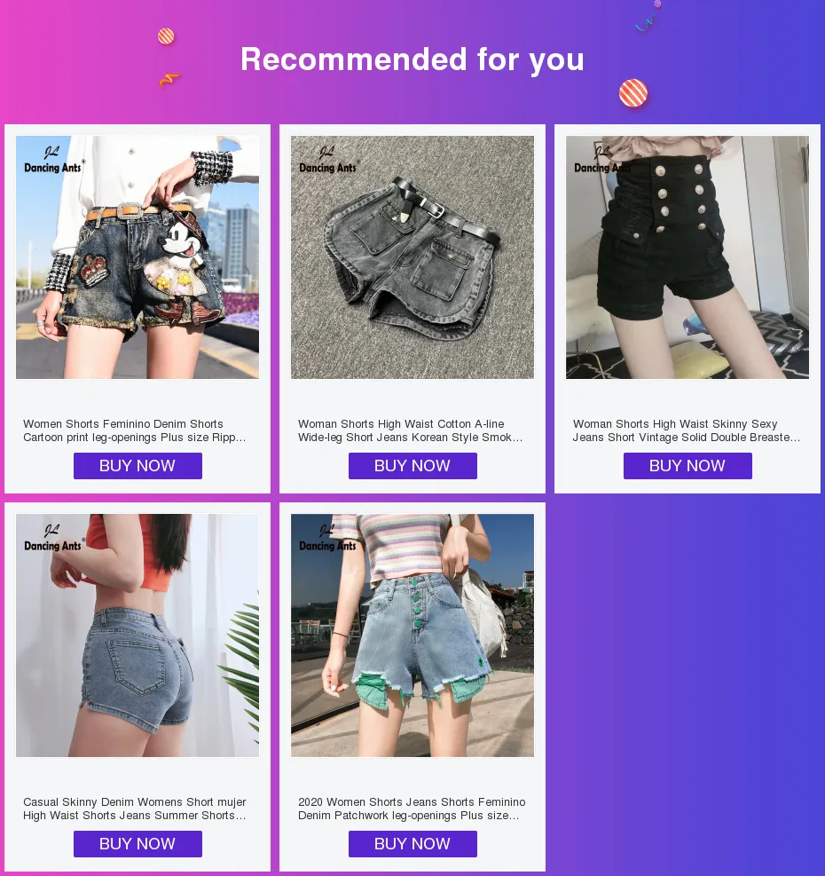 Shorts 2020 2025 mujer