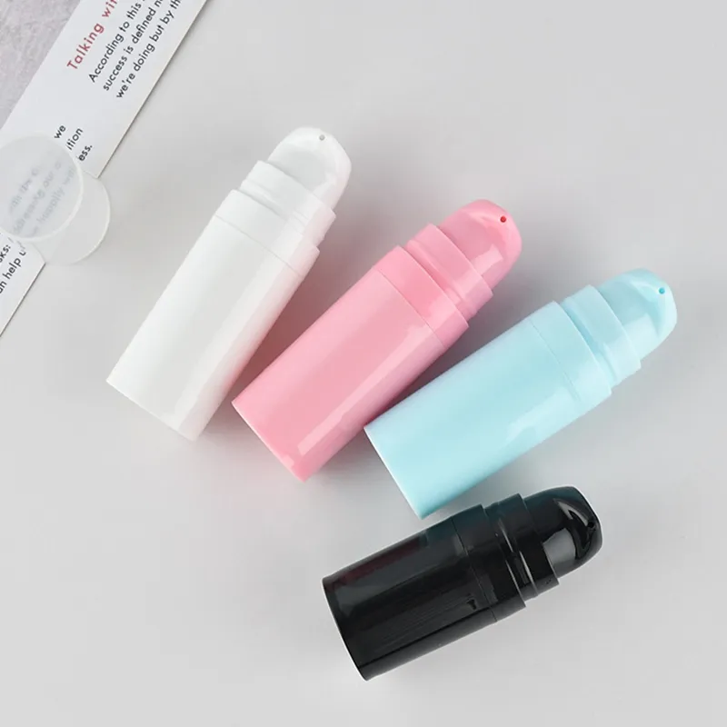 5ml / 10ml / 15ml 플라스틱 빈 airless 펌프 병 도매 진공 압력 로션 병 화장품 컨테이너 A217231