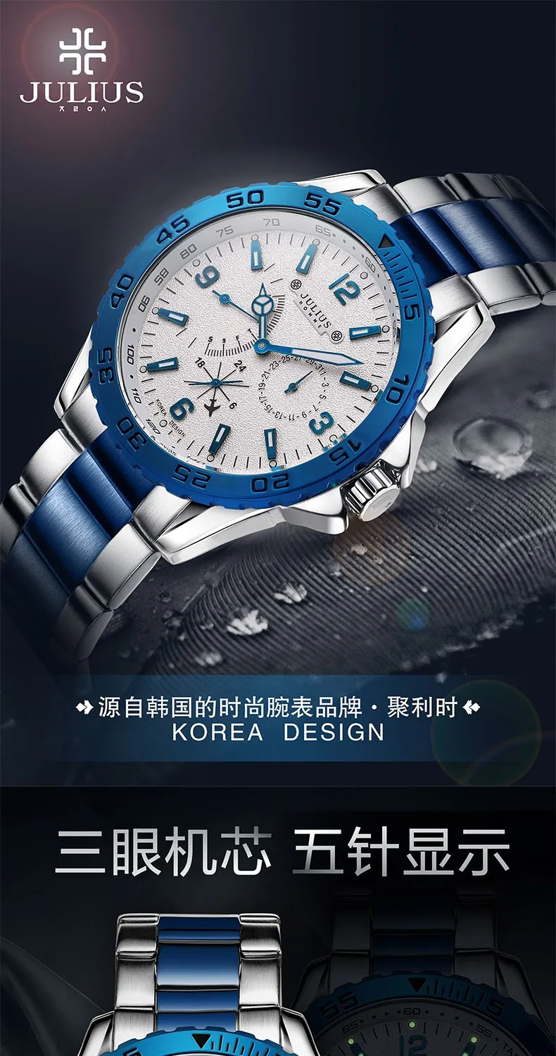 Chairos silver outlet mist watch