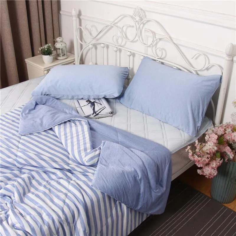 Couvertures Summer Cool Feeding Quilt Conditioning Room Blanket 150x200 / 200x230cm Cold Thin