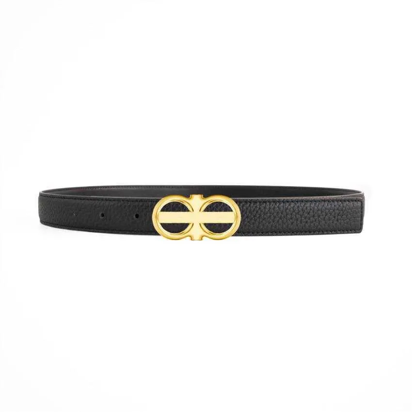 Woman Belt Fashion Cowhide Belts Casual Smooth Buckle Womens Belt Width 2.4cm 18 Modle Optional Top Quality with Gift Box