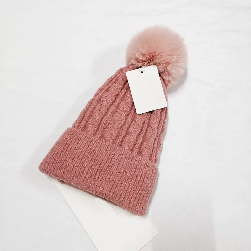 Winter Spring Christmas Kapelusze Dla Mężczyzna Kobiety Sport Moda Czapki Skullies Chapeu Czapki Bawełniane Gorros Wełna Ciepły Kapelusz Dziana Czapka 5 Kolory Dwuosobowy Zagęszczanie