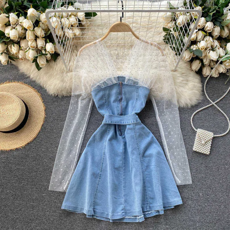 Hit Color Patchwork 3/4 Sleeve Slim Bodycon Dress Hit Color Patchwork 3/4 Sleeve Slim Bodycon Dress