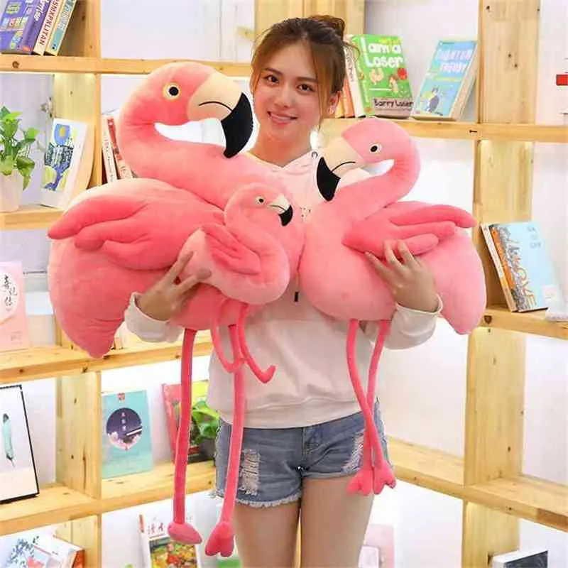 Save Big on Bulk Ostrich Plush Toy Animals Plush Toys Cute Swan Flamingo  Ostrich Doll Stuffed Soft Ballet Crown Baby Kids Appease Toy Gift For Girl 