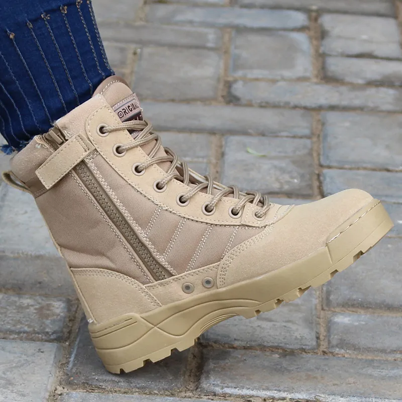 New US Military Leather Combat Army Boots For Men For Men Askeri Bot Army Bots Desert Work Army Boots For Men From Nanchangdd 46.24 DHgate.Com