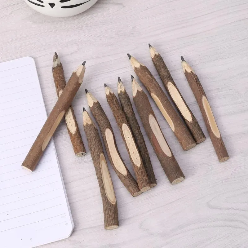 Ballpoint Pens Creative Tree Wooden Pen For Writing Office School Supplies Stationery WXTA