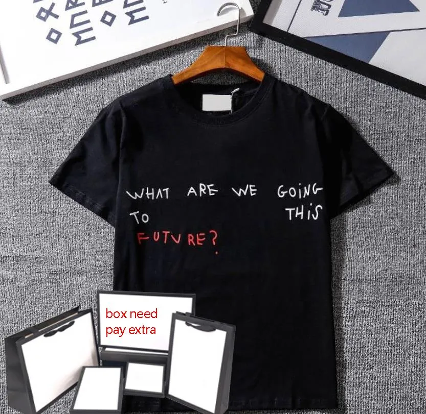 남자 티셔츠 남성 디자이너 T 셔츠 여자 여자 편지 인쇄 Tshirts 패션 여름 짧은 슬리브 티 탑 핫 판매 9 스타일 통기성 티셔츠