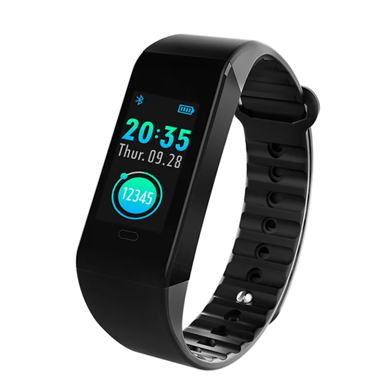 W6S Inteligentna Bransoletka Zegarek Ciśnienie krwi Tętna Tramperatura Tracker Smart Wristwatch Wodoodporny Zegarek Bluetooth dla Zegarek na Androida iPhone