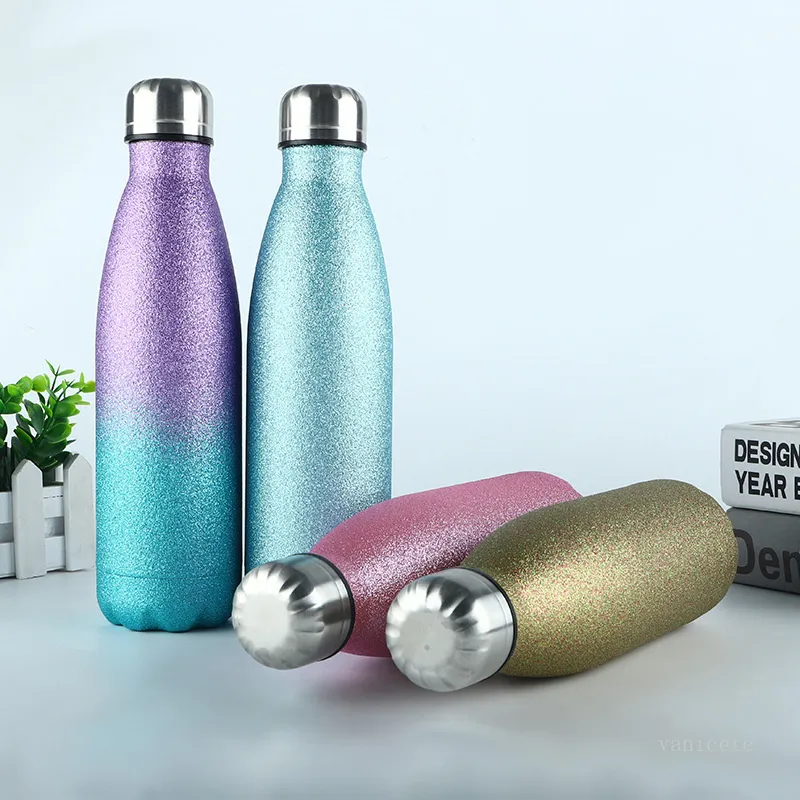 304 Stal nierdzewna Kubek próżniowy 500 ml izolowany butelka koksu Duża pojemność Outdoor Thermos Sports Tumbler Cup T9i001188