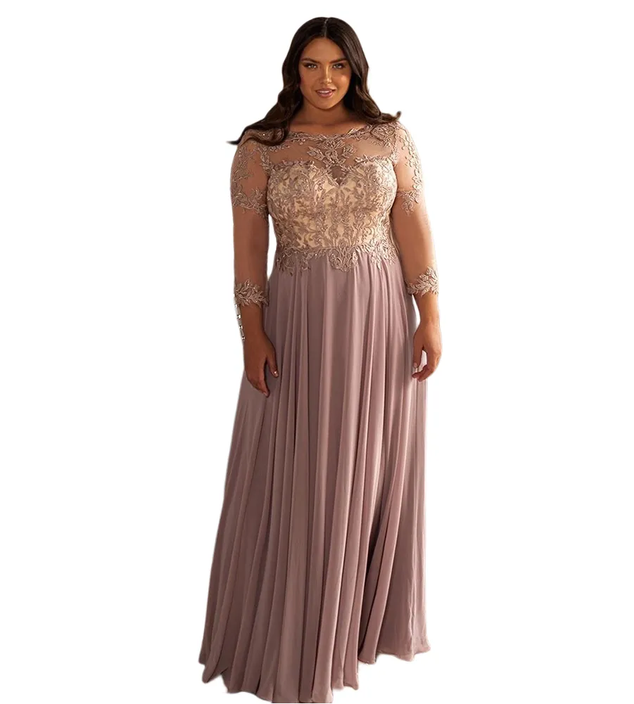 KWTF Abito Lungo Elegante in Pizzo Trasparente da Donna Sexy Estivo con Spalline Aderenti per Festa di Nozze, Diviso Nero