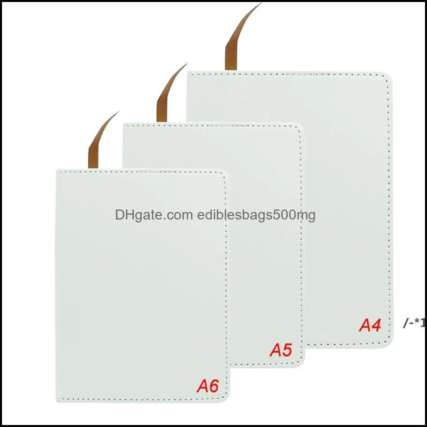 Anteckningar Anteckningsblock Levererar anteckningsblock A6 sublimeringsjournaler med dubbelhäftande tejp Termisk överföring Notebook