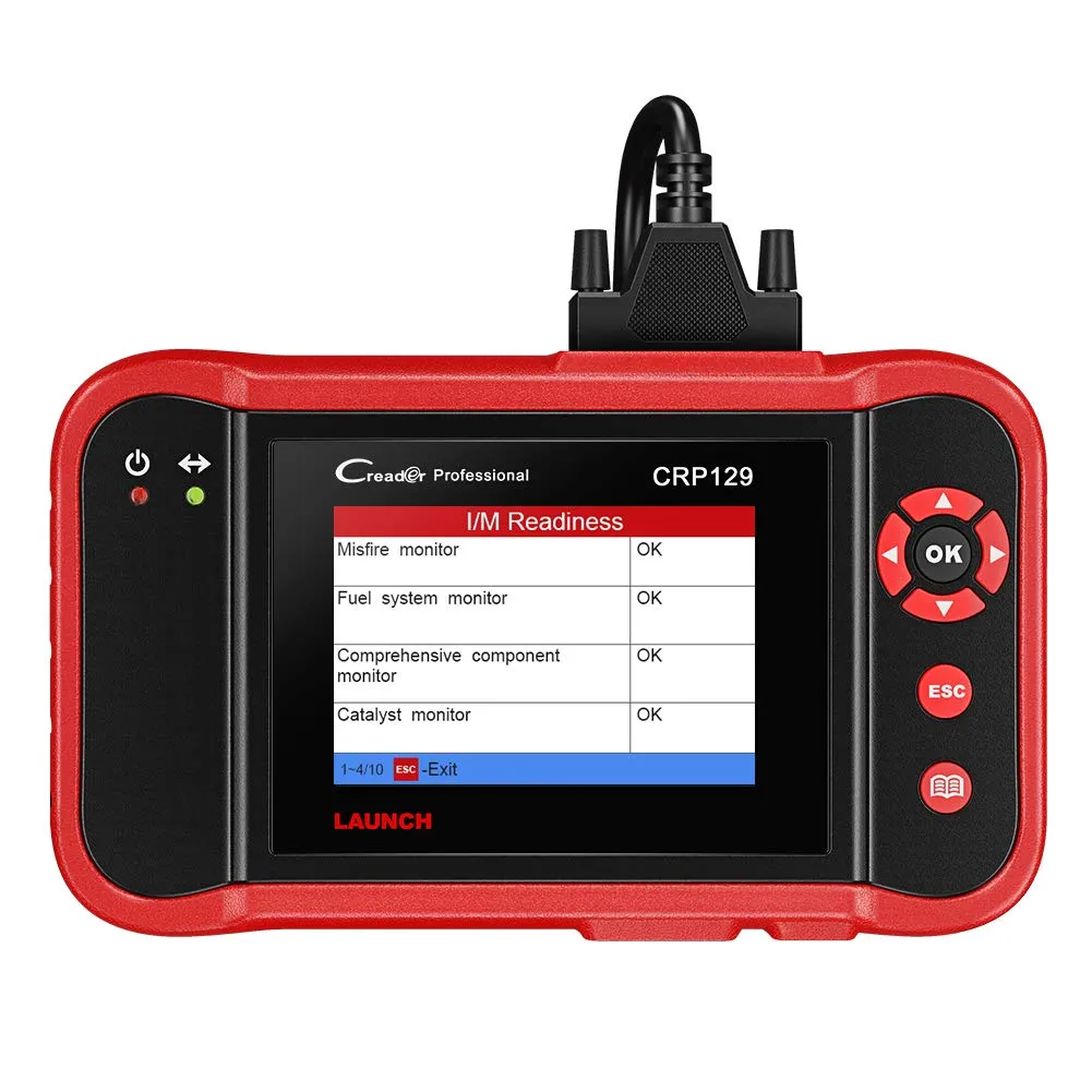 Lancement X-431 CRP129 lecteur 129 outil de Diagnostic de voiture lecteur de Code OBD 2 Scanner diagnostics automobiles CRP 123 VIII