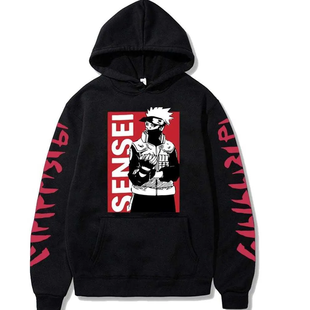 Unisex Attack On Titan Sensei Kakashi Akatsuki Hoodie And Pullover Set 210910 From Lu01 17.22 DHgate.Com