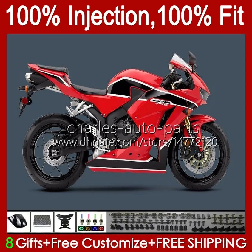 Injectielichaam Voor HONDA CBR 600RR 600CC 13-20 57NO.22 CBR600 CBR 600 CC RR F5 13 14 15 16 17 18 19 20 CBR600RR 2013 2014 2015 2016 2017 2018 2019 2020 Verkleifabrieks Red BLK