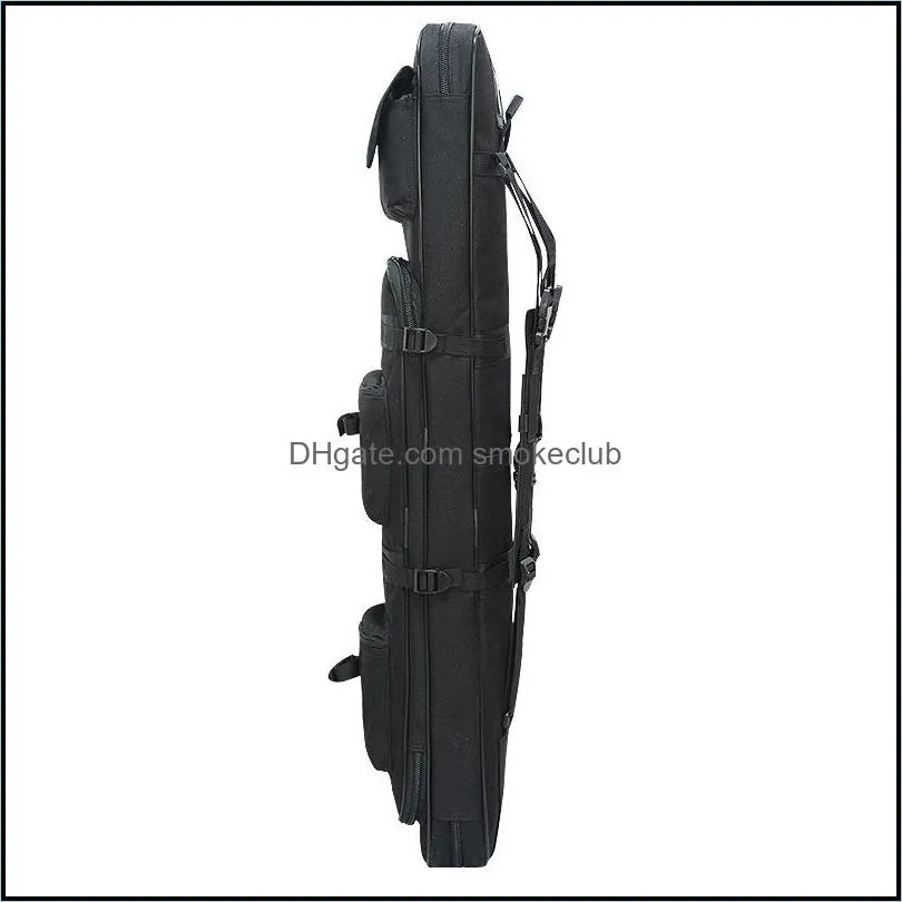 New 120cm Rifle Gun Case Tactical Gun Bag Soft Padded Carbine Case Fishing Rod Bag Backpack Pistol Shotgun Airsoft Case Storage Q1201 210