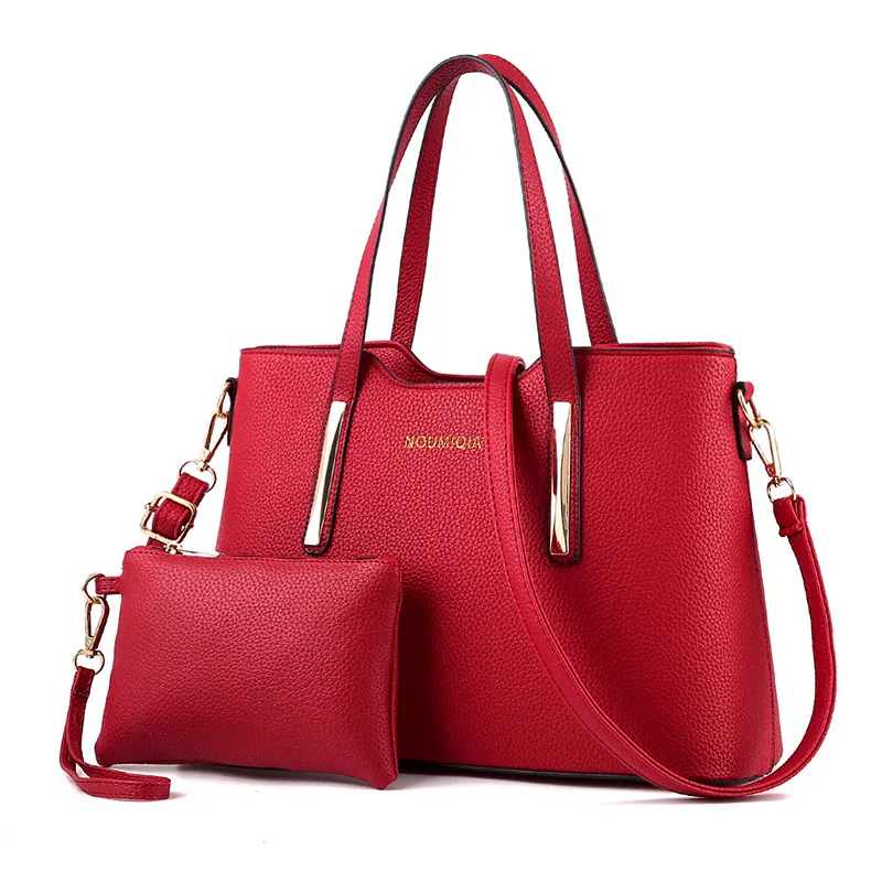 Borse HBP Borse donna borsa a tracolla in pelle borsa a tracolla borsa messenger CrossbodyBag pochette donna tote bag Colore rosso