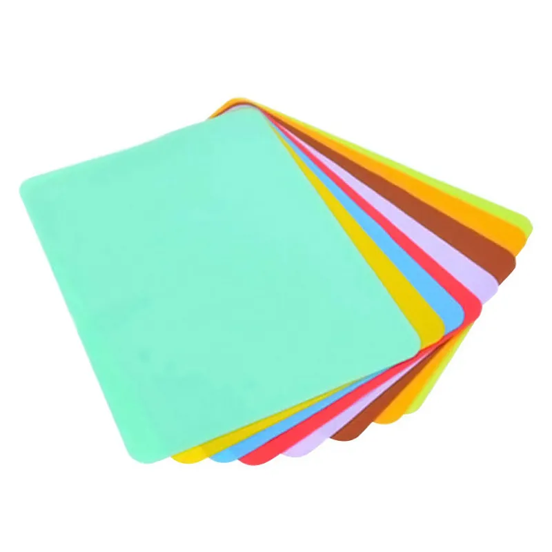 Heat Insulation Anti-slip Tableware Pad 40x30cm Silicone Placemats Waterproof Baking Oven Mats Table Decoration Placemat BH4755 TQQ