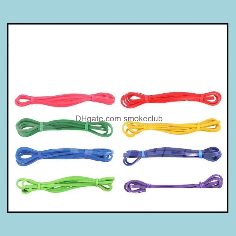 Resistance Bands Latex Tension Band Yoga Rope Elastic Rubber Dance Stretching Training Shaping Equipment 07JW068