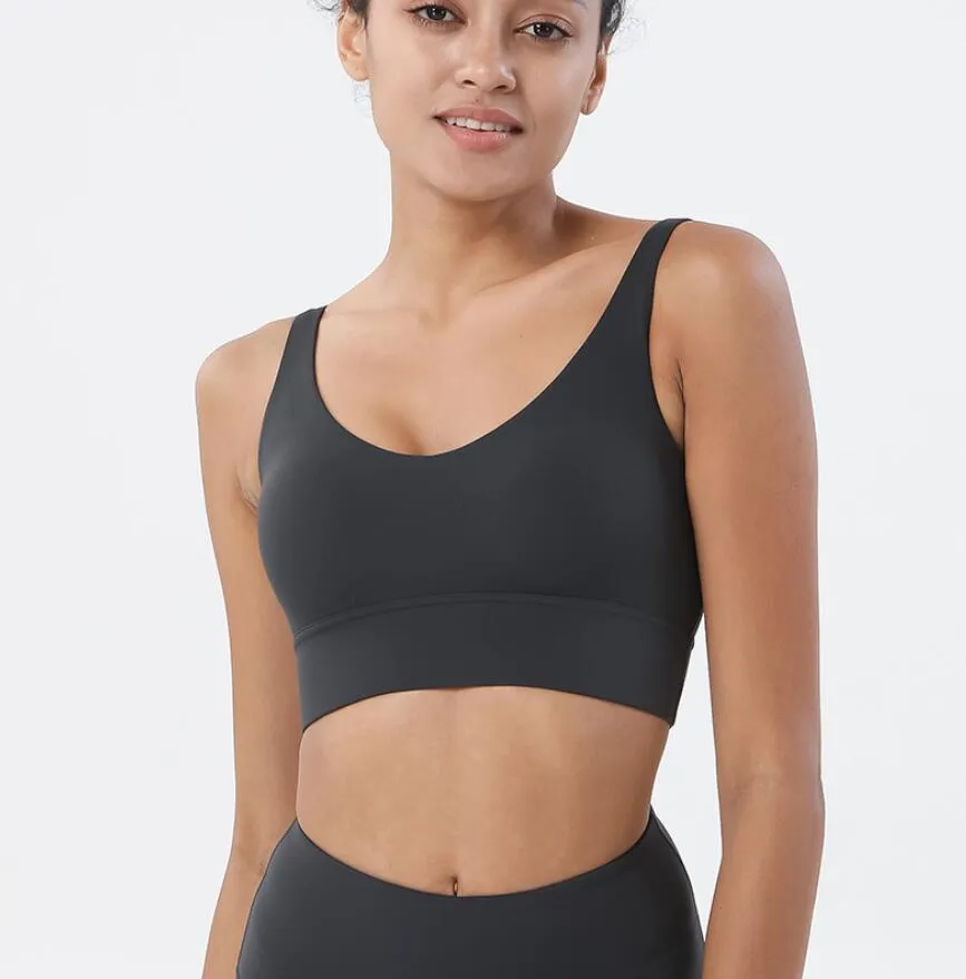 Damunderkläder sport-bh yoga outfit fritids gym push up bh:ar högkvalitativa crop tops inomhus utomhus träning Gym kläder