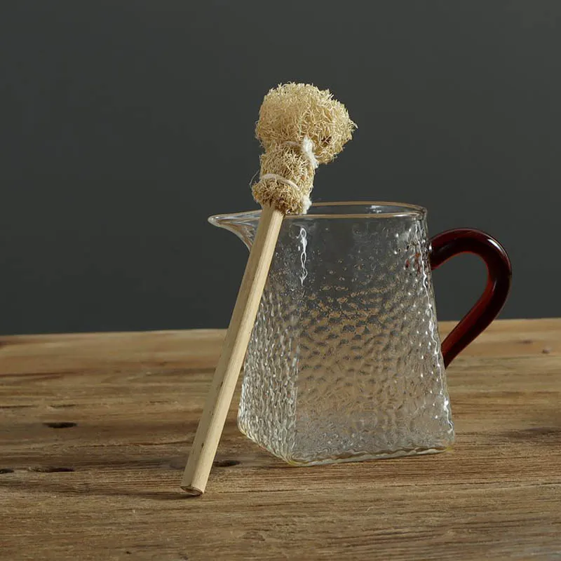 Creative Chinese Tea Brush Loofah Sponge Cup Teapot Cleaning Brush Tea Accessories Wholesale Fast Shipping ZC3468