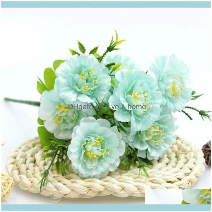 Decorative Flowers & Wreaths 10Pcs Fake Peony (5 Stems/bunch) 13.38