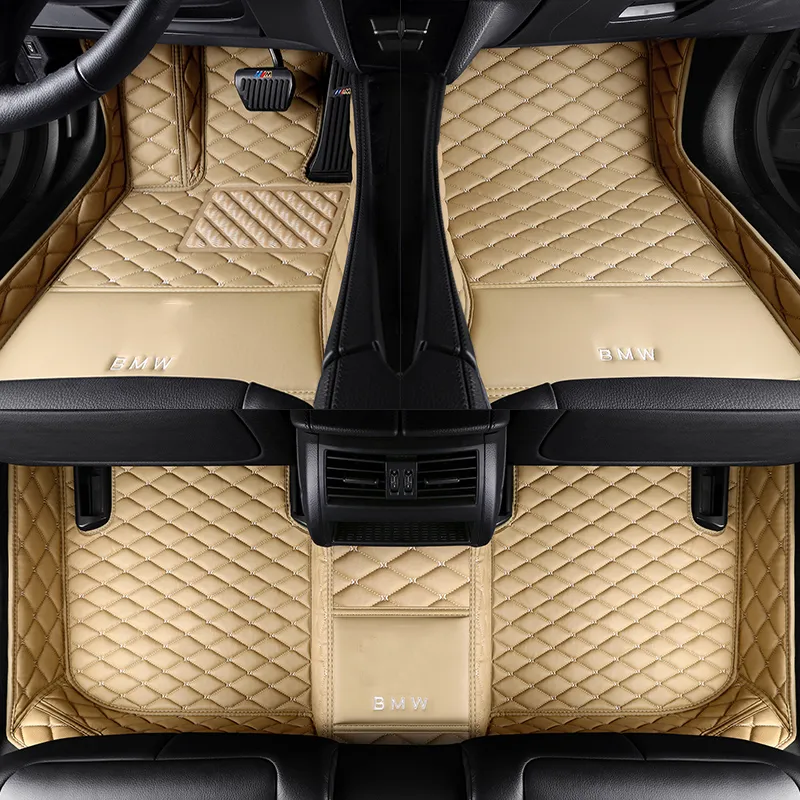 Custom car brand badge logo Car floor mat For Dodge Journey Caliber Avenger Challenger Charger Foot Auto interior accessories