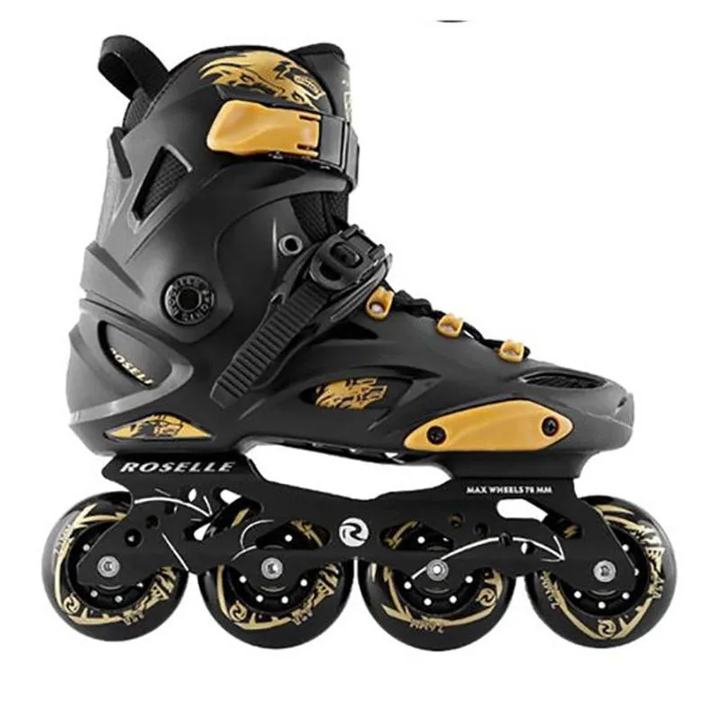 2021 Novo Novo Novo 100% Original Profissional Profissional Imperial Slalom Inline Skates Patinagem Sapatos de Patinação Deslizante Patin