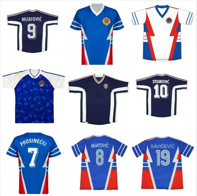 Soccer Jerseys Online Sale 1990 Yugoslavia Retro Soccer Jersey 1991