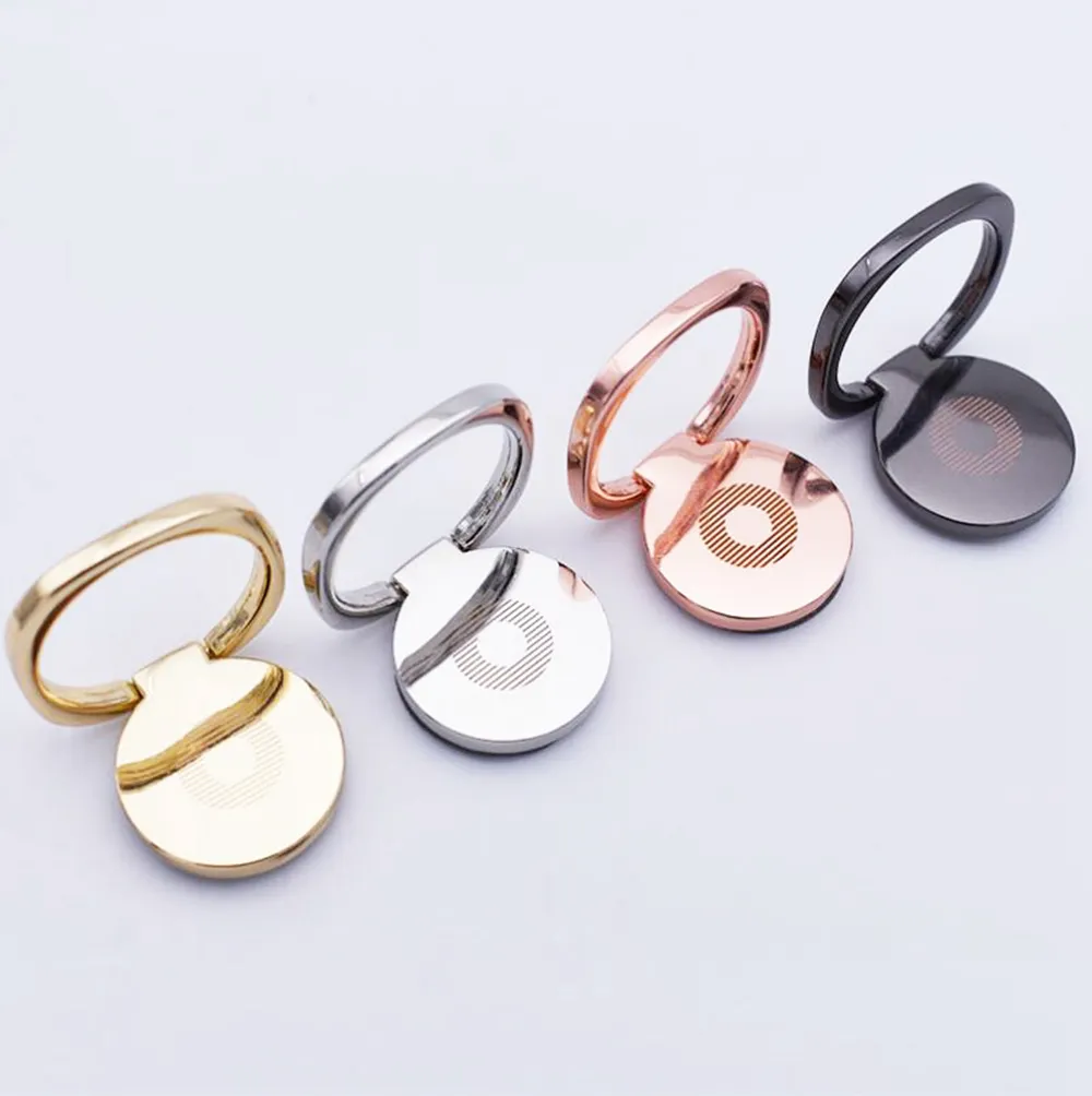 Metal finger ring phone holder 360 degree Cellphone Stand Bracket Universal for iphone 13 samsung Huawei XIAOMI LG MOTO CellPhone Mounts Holders