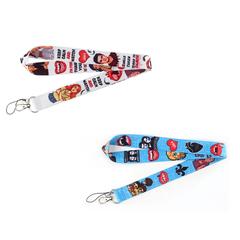 Horror Movie DIY Custom Lanyard Keychain With Mobile Phone And ID Badge Holder J1586 Key Strap