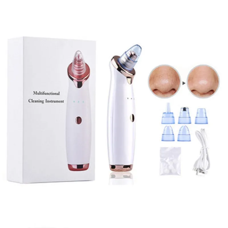 Skin Care Tools Blackhead Remover Face Deep Nose Cleaner T Zone Pore Acne Pimple Removal Vacuum Suction Facial Diamond Beauty Removedor De Espinillas