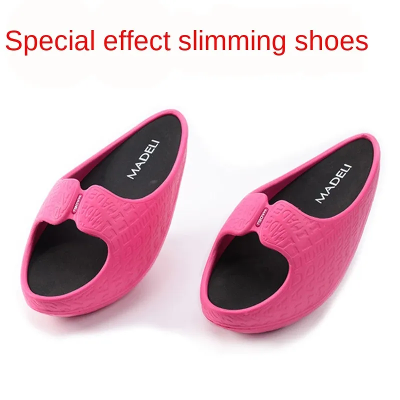 Exercise To Lose Weight Thin Legs Shake Net Red Women's Shoes Slippers Leg Support Exercise Massage Thick Bottom K722