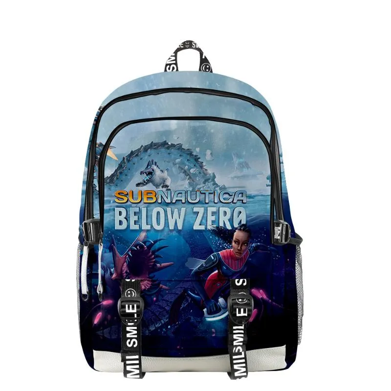 DHgate.com:2024Subnautica Below Zero Fabric Backpack